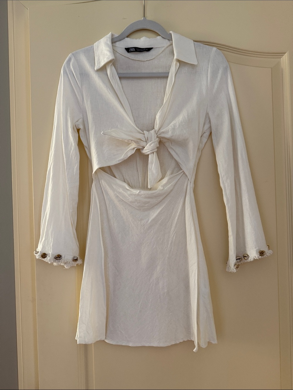 Zara Shell Mini Dress XS